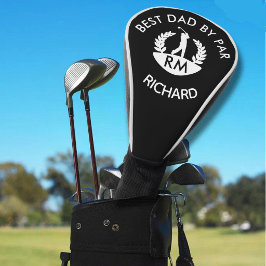 Bester Vater nach Pay Monogram Name Golf Headcover
