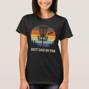 Bester Vater Par Disc Golf Vater Papa Frisbee Golf T-Shirt
