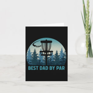 Bester Vater Par Funny Disc Golf Frisbee Golfer Fa Karte