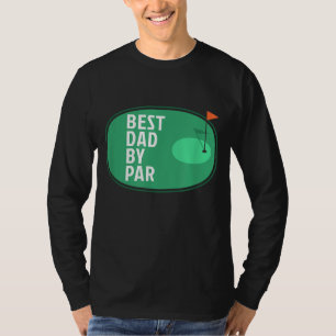Bester Vater Par Funny Golf Vatertag Golfer T-Shirt