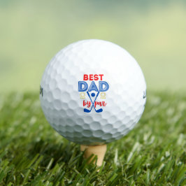 Bester Vater Par Golf Balls Golfball