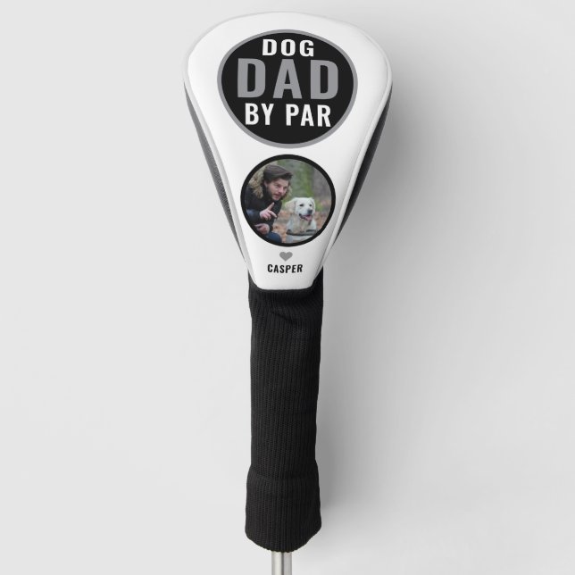 Bester Vater Par Golf Geschenk Individuelle Name F Headcover (Vorderseite)