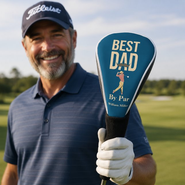 Bester Vater Par Golf Swing Mustache Funny Headcover (Von Creator hochgeladen)