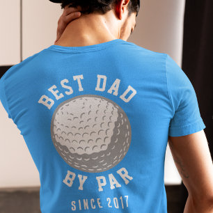 Bester Vater Par Golfo Papa T-Shirt