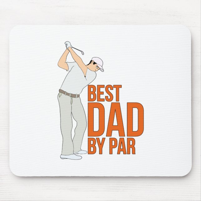 Bester Vater Par Mousepad (Vorne)