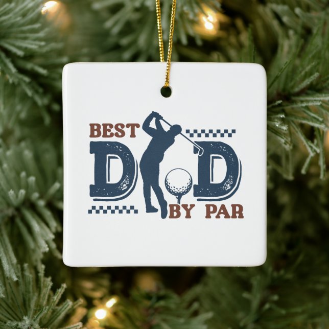 Bester Vater, Par-Ornament Keramikornament (Baum)