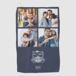 Bester Vater Par Personalisierten Fotos Golfhandtu Golfhandtuch