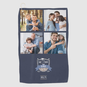 Bester Vater Par Personalisierten Fotos Golfhandtu Golfhandtuch