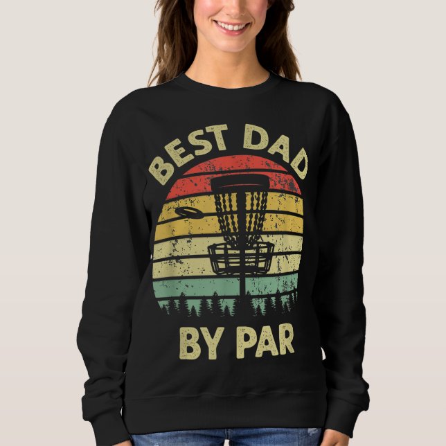 Bester Vater per Par Disk Golf Golfer Spieler Fant Sweatshirt (Vorderseite)