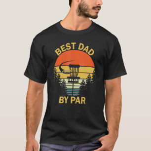 Bester Vater per Par Disk Golf Vater T-Shirt