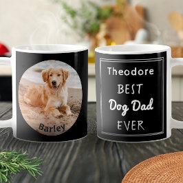 Bester Vater Personalisiert Pet Foto Name Kaffeetasse