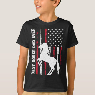 Bester Vater Reiten Jeden Cowboy Pferderücken Vate T-Shirt