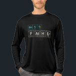 "Bester Vater" - Science Super Vater | Tri-Blend Shirt<br><div class="desc">Feiern Sie den legendären Papa in Ihrem Leben mit diesem cleveren, naturwissenschaftlich inspiriert Langärmel-Shirt! Die Vorderseite zeigt "Besti Vater" mit realen periodischen Tischelementen — Beryllium (Be), Schwefel (S), Titan (Ti), Fluor (F), Actinium (Ac), Wasserstoff (H) und Erbium (Er) — eine geeky, herzliche Hommage, die jeder wissenschaftlich liebende Vater schätzen wird....</div>