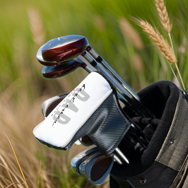 Bester Vater seit 20XX Moderne, einfache Preppy Golf Headcover