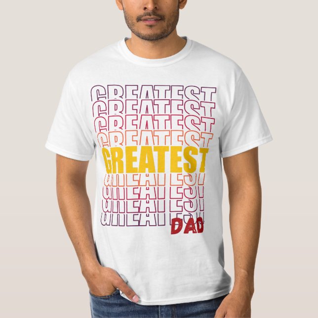 bester Vater T-Shirt (Vorderseite)