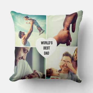Bester Vater-Throw-Kissen Kissen