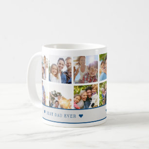 Bester Vater überhaupt 12 Foto-Collage erstellen S Kaffeetasse