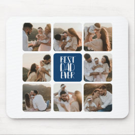 Bester Vater überhaupt 8 Foto Handschrift Schrift Mousepad