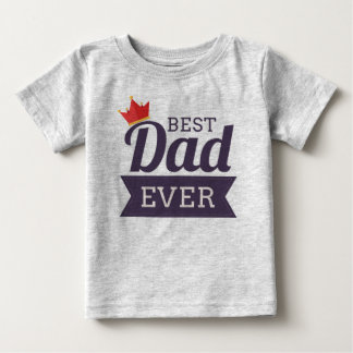 Bester Vater überhaupt Baby T-shirt