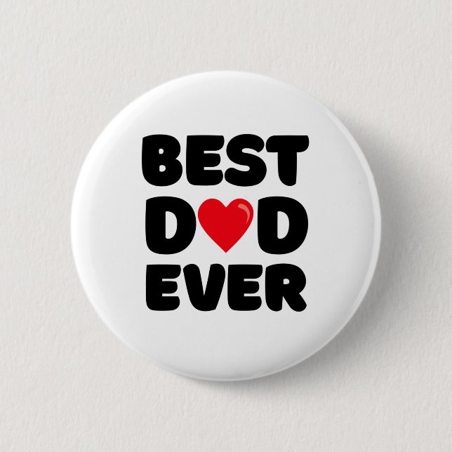 Bester Vater überhaupt  Button (Vorderseite)