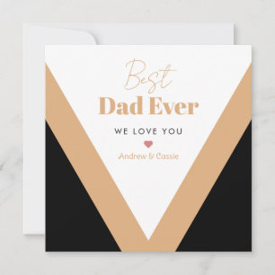 Bester Vater überhaupt Feiertagskarte