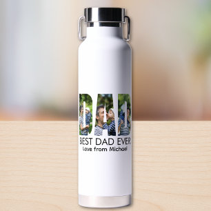 Bester Vater überhaupt Foto Brief Trinkflasche