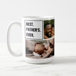 Bester Vater überhaupt Foto-Collage und individuel Kaffeetasse