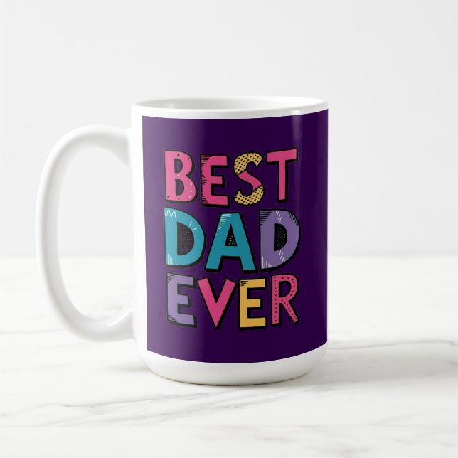 Bester Vater überhaupt  Kaffeetasse (Links)