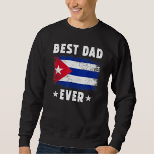 Bester Vater überhaupt Kuba-Flagge Bester kubanisc Sweatshirt