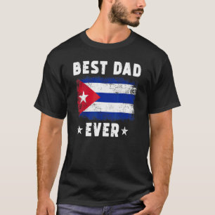 Bester Vater überhaupt Kuba-Flagge Bester kubanisc T-Shirt