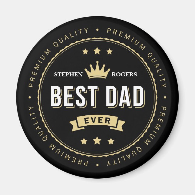 Bester Vater überhaupt Magnet (Vorne)