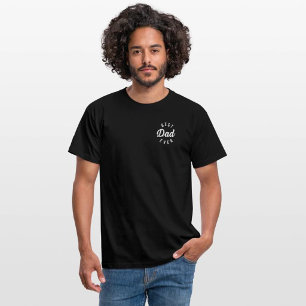 Bester Vater überhaupt Minimalistisch Elegant T-Shirt