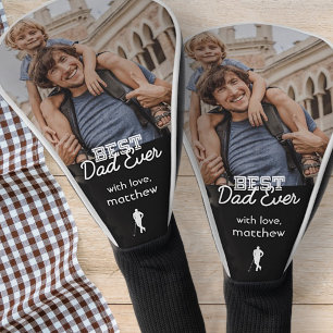 Bester Vater überhaupt Moderne coole Stickerei mit Golf Headcover