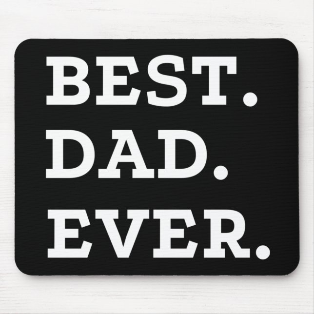 Bester Vater überhaupt Mousepad (Vorne)