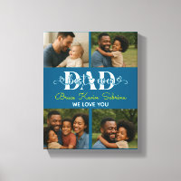 Bester Vater überhaupt personalisierte Fotocollage