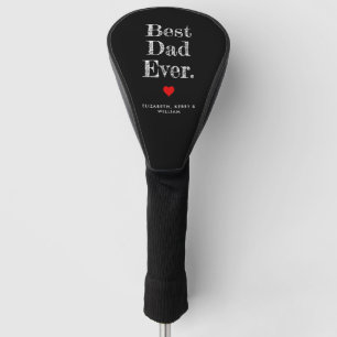 Bester Vater überhaupt Personalisierte Namen Golf Headcover