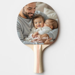 Bester Vater überhaupt personalisierter Name und F Tischtennis Schläger