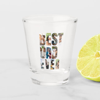 Bester Vater überhaupt | Platzhaltervorlage für Fo Schnapsglas
