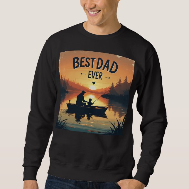 Bester Vater überhaupt Sweatshirt (Vorderseite)