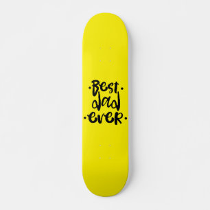 Bester Vater überhaupt Urban Street Schwarz Typogr Skateboard