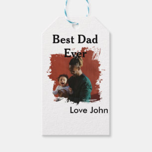 Bester Vater überhaupt Vater Papa Geschenk Foto Na Geschenkanhänger