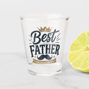 Bester Vater überhaupt – Vintage-Design zum Vatert Schnapsglas