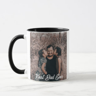 Bester Vater überhaupt Vollbild-Fototasse - Person Tasse