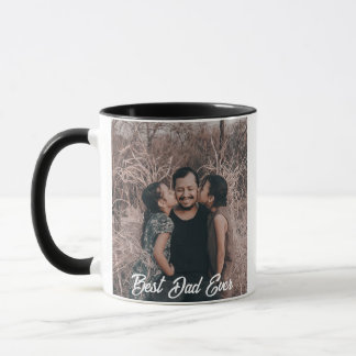 Bester Vater überhaupt Vollbild-Fototasse - Person Tasse