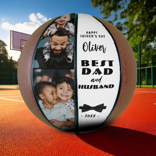 Bester Vater und Ehemann Schwarze Fliege Elegant Basketball