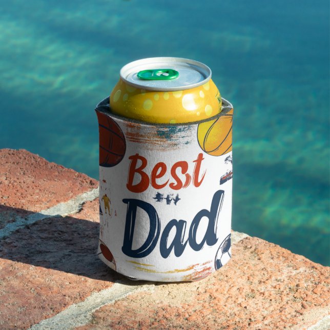 Bester Vater und Sport Dosenkühler (In Situ Pool)