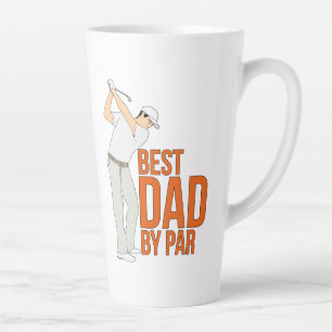 Bester Vater unter Par Milchtasse