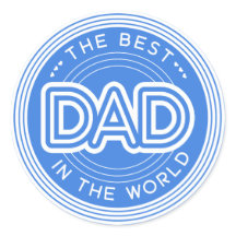 Bester Vater Vatertag Blau