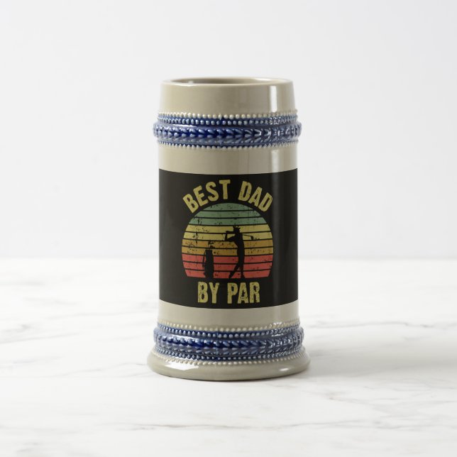 Bester Vater von Par Bierglas (Mittel)