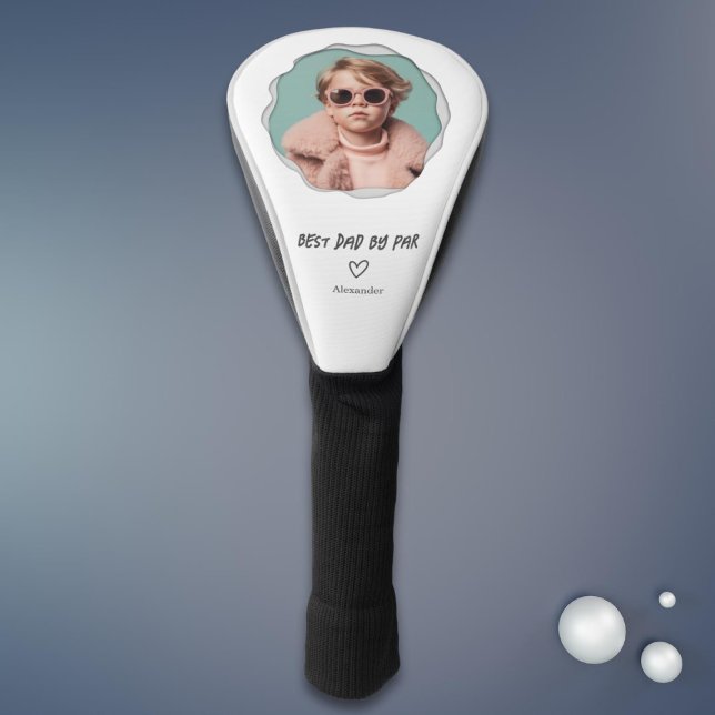 Bester Vater von Par Custom Foto Vater Golf Headcover (Von Creator hochgeladen)